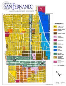 City of San Fernando Map .